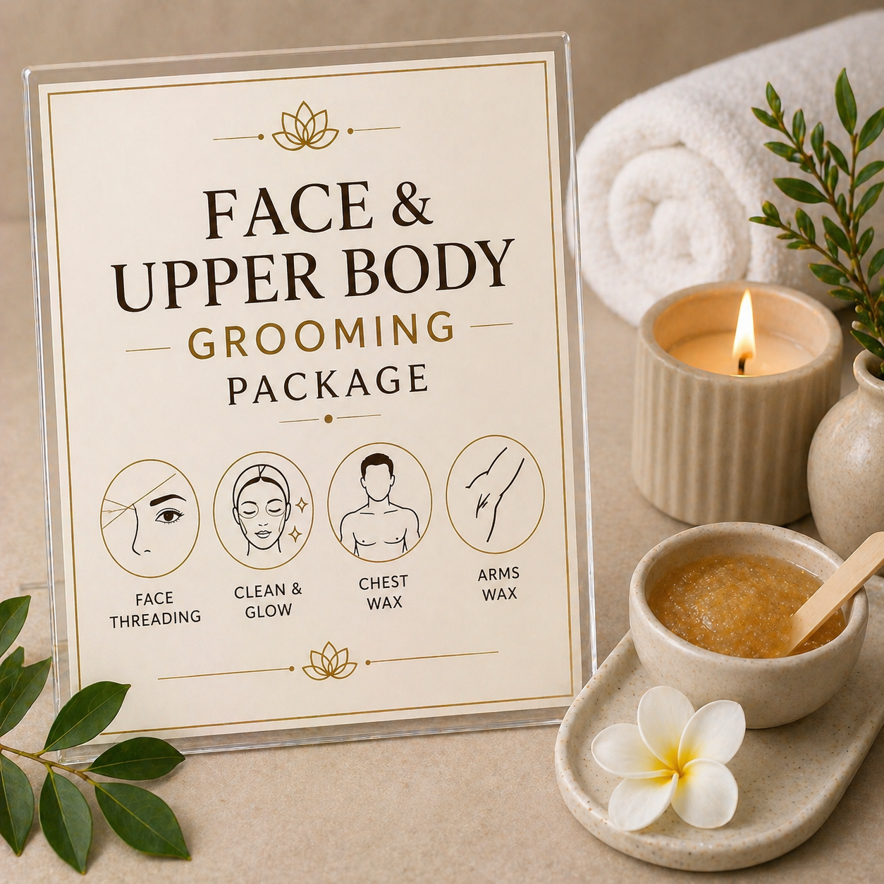 Full Body Wax & Scrub Package